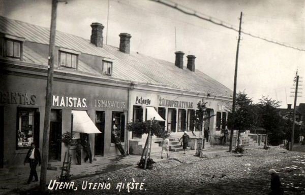 Utenos prekyba 1924